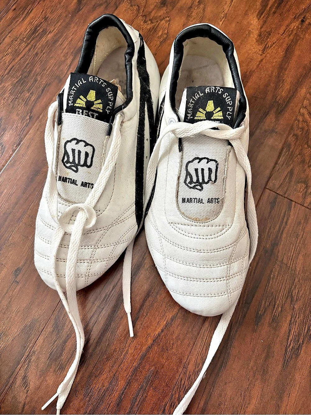 Sang Moo Sa Martial Arts Supply Best Martial Arts Sneakers White & Black